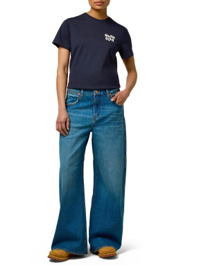 ΓΥΝΑΙΚΕΙΟ T-SHIRT | Μπλε Σκούρο XS