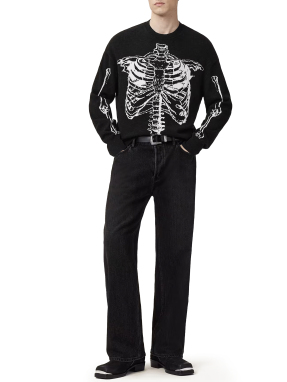 ΑΝΔΡΙΚΗ ΜΠΛΟΥΖΑ SKELLI CREW | Μαύρο M