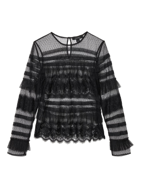 ΓΥΝΑΙΚΕΙΟ ΤΟΠ ARLEA TULLE | Μαύρο UK 6