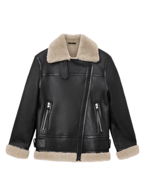 ΓΥΝΑΙΚΕΙΟ ΔΕΡΜΑΤΙΝΟ ΜΠΟΥΦΑΝ | Μαύρο S