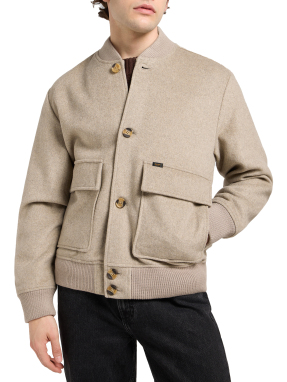 ΑΝΔΡΙΚΟ ΜΠΟΥΦΑΝ BOMBER | Μπεζ S