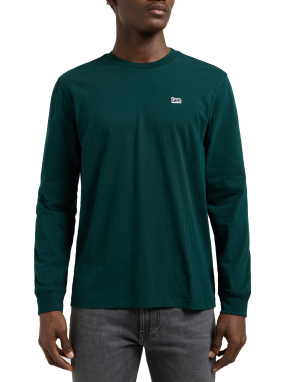 ΑΝΔΡΙΚΟ T-SHIRT ΜΑΚΡΥΜΑΝΙΚΟ PATCH LOGO | Πράσινο M