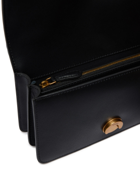 ΓΥΝΑΙΚΕΙΑ ΔΕΡΜΑΤΙΝΗ ΤΣΑΝΤΑ ΩΜΟΥ LOVE ONE MINI ST. CL | Μαύρο