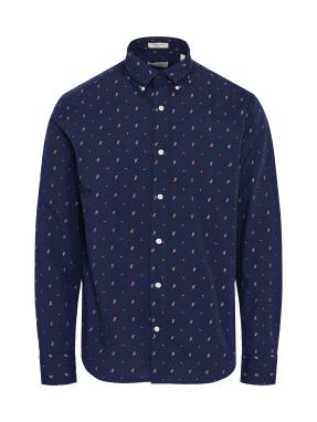 ΑΝΔΡΙΚΟ ΠΟΥΚΑΜΙΣΟ | Μπλε Σκούρο XXL