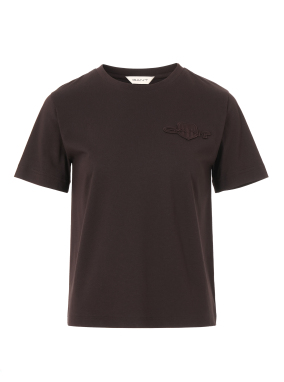 ΓΥΝΑΙΚΕΙΟ T-SHIRT | Καφέ Σκούρο G0202 XL