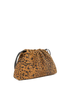 ΓΥΝΑΙΚΕΙΟ SUEDE CLUTCH MINI | Animal Print