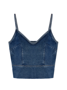 ΓΥΝΑΙΚΕΙΟ DENIM ΤΟΠ | Μπλε UK 8