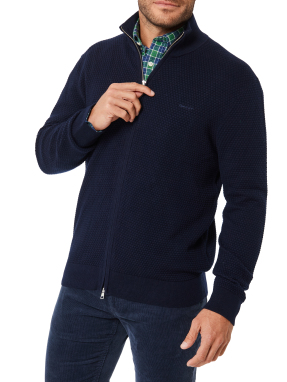 ΑΝΔΡΙΚΗ ΠΛΕΚΤΗ ΖΑΚΕΤΑ | Μπλε Σκούρο XXL