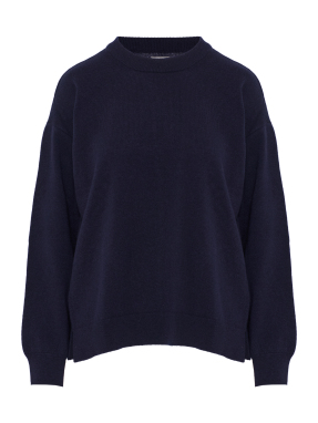 ΓΥΝΑΙΚΕΙΟ ΜΑΛΛΙΝΟ ΠΟΥΛΟΒΕΡ | Μπλε Σκούρο XXL