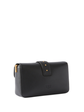 ΓΥΝΑΙΚΕΙΑ ΔΕΡΜΑΤΙΝΗ ΤΣΑΝΤΑ ΧΙΑΣΤΙ LOVE ONE CLASSIC SLOUCHY | Μαύρο