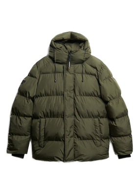 ΑΝΔΡΙΚΟ ΜΠΟΥΦΑΝ HOODED FIVE BAFFLE SPORTS | Χακί ΧL