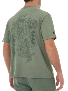 ΑΝΔΡΙΚΟ T-SHIRT TOKYO NARRATIVE LOOSE | Πράσινο XL