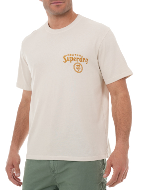 ΑΝΔΡΙΚΟ T-SHIRT TOKYO NARRATIVE LOOSE | Εκρού XL