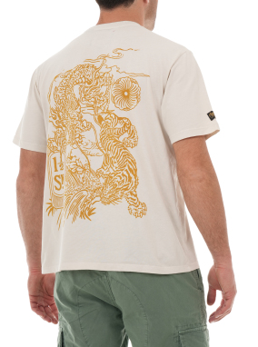 ΑΝΔΡΙΚΟ T-SHIRT TOKYO NARRATIVE LOOSE | Εκρού XL