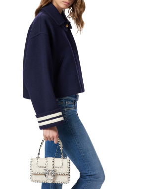 ΓΥΝΑΙΚΕΙΑ ΔΕΡΜΑΤΙΝΗ ΤΣΑΝΤΑ ΧΕΙΡΟΣ LOVE ONE MINI CL | Εκρού