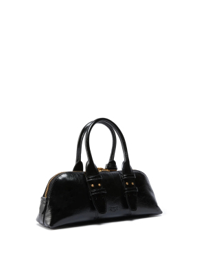 ΓΥΝΑΙΚΕΙΑ ΔΕΡΜΑΤΙΝΗ ΤΣΑΝΤΑ ΧΕΙΡΟΣ ESCAPE | Μαύρο