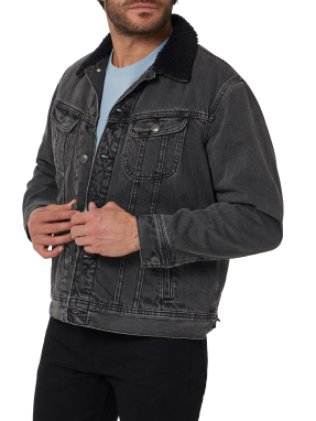 ΑΝΔΡΙΚΟ DENIM JACKET | Γκρι Σκούρο L