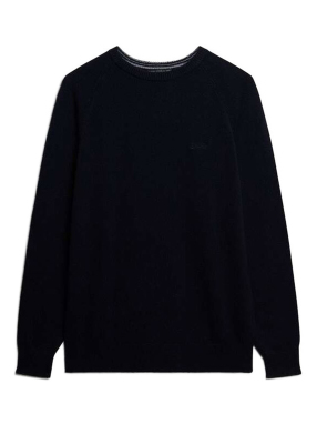 ΑΝΔΡΙΚΟ ΠΟΥΛΟΒΕΡ WOOL BLEND | Μπλε Σκούρο ΧL