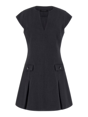 ΜΙΝΙ ΦΟΡΕΜΑ | Γκρι Σκούρο S