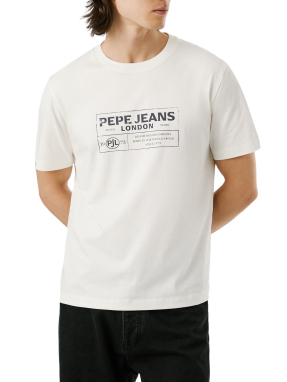 ΑΝΔΡΙΚΟ T-SHIRT THARKY | Εκρού ΧL