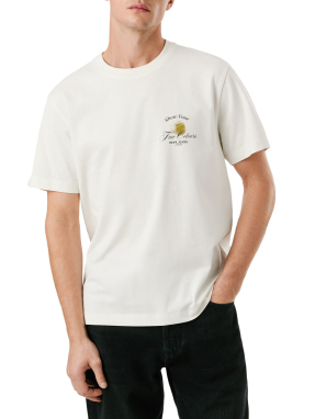 ΑΝΔΡΙΚΟ T-SHIRT THOMPSON | Εκρού ΧL