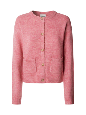 ΓΥΝΑΙΚΕΙΑ ΖΑΚΕΤΑ ΜΕ ΚΟΥΜΠΙΑ | Ροζ S