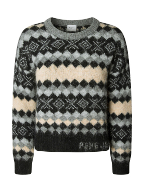 ΓΥΝΑΙΚΕΙΟ ΠΛΕΚΤΟ ΠΟΥΛΟΒΕΡ | Γκρι Σκούρο S