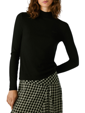 ΓΥΝΑΙΚΕΙΑ ΜΑΚΡΥΜΑΝΙΚΗ ΜΠΛΟΥΖΑ | Μαύρο S