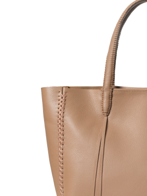 ΓΥΝΑΙΚΕΙΑ ΔΕΡΜΑΤΙΝΗ ΤΣΑΝΤΑ ΩΜΟΥ MEDIUM TOTE | Camel