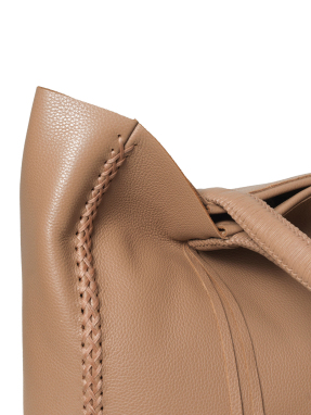 ΓΥΝΑΙΚΕΙΑ ΔΕΡΜΑΤΙΝΗ ΤΣΑΝΤΑ ΩΜΟΥ MEDIUM TOTE | Camel