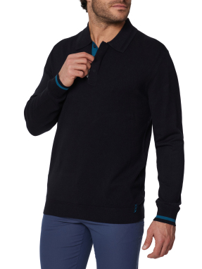 ΑΝΔΡΙΚΗ ΜΠΛΟΥΖΑ POLO | Μαύρο L