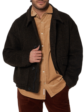 ΑΝΔΡΙΚΟ ΠΑΛΤΟ | Καφέ Σκούρο XL