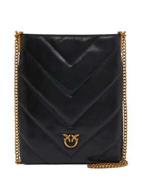 ΓΥΝΑΙΚΕΙΑ ΔΕΡΜΑΤΙΝΗ ΤΣΑΝΤΑ ΧΙΑΣΤΙ FLAT SATCHEL | Μαύρο