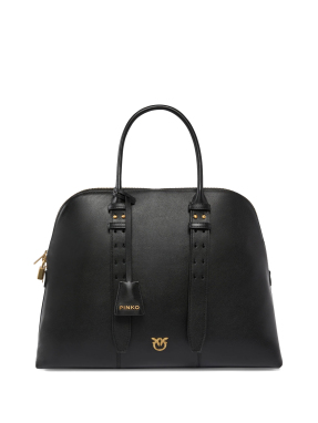 ΓΥΝΑΙΚΕΙΑ ΔΕΡΜΑΤΙΝΗ ΤΣΑΝΤΑ ΧΕΙΡΟΣ ESCAPE | Μαύρο