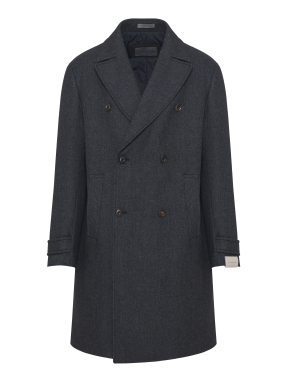 ΑΝΔΡΙΚΟ ΠΑΛΤΟ | Γκρι Σκούρο EU 52