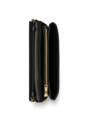 ΓΥΝΑΙΚΕΙΑ ΤΣΑΝΤΑ ΧΙΑΣΤΙ KIRA DIAMOND QUILT CHARM CHAIN | Μαύρο