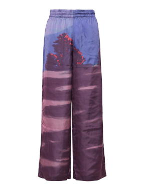 ΓΥΝΑΙΚΕΙΟ SATIN ΠΑΝΤΕΛΟΝΙ | Μωβ EU 38