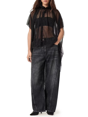 ΓΥΝΑΙΚΕΙΟ ΤΟΠ | Μαύρο ONE SIZE