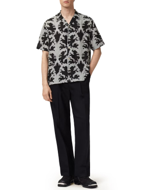 ΑΝΔΡΙΚΟ ΠΟΥΚΑΜΙΣΟ MOTIF SS SHIRT | Μαύρο M