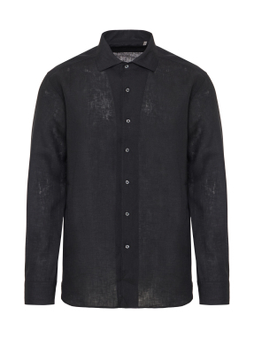 ΑΝΔΡΙΚΟ ΠΟΥΚΑΜΙΣΟ | Μαύρο EU 42