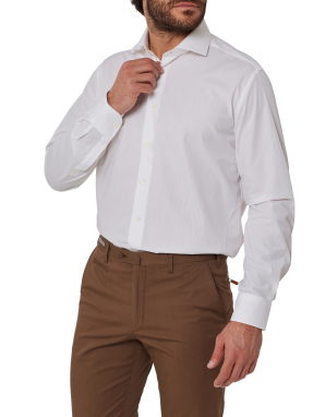 ΑΝΔΡΙΚΟ ΠΟΥΚΑΜΙΣΟ | Λευκό EU 42