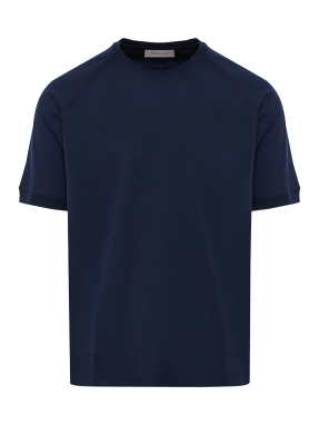 ΑΝΔΡΙΚΗ ΜΠΛΟΥΖΑ JERSEY | Μπλε Σκούρο EU 54