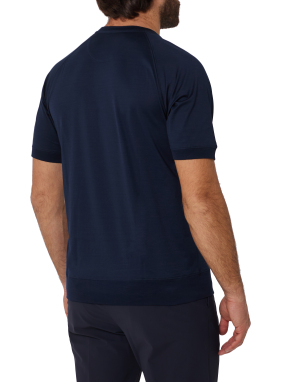 ΑΝΔΡΙΚΗ ΜΠΛΟΥΖΑ JERSEY | Μπλε Σκούρο EU 54