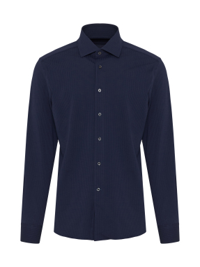 ΑΝΔΡΙΚΟ ΠΟΥΚΑΜΙΣΟ | Μπλε Σκούρο EU 42