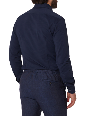 ΑΝΔΡΙΚΟ ΠΟΥΚΑΜΙΣΟ | Μπλε Σκούρο EU 42