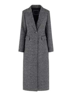 ΓΥΝΑΙΚΕΙΟ ΠΑΛΤΟ | Γκρι Σκούρο M