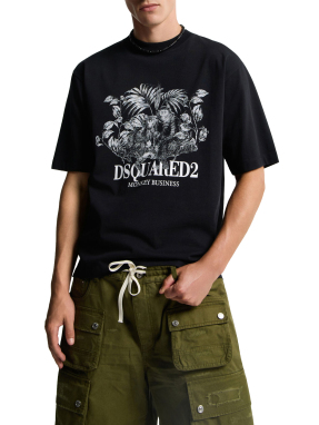 ΑΝΔΡΙΚΟ T-SHIRT MONKEY BUSINESS | Μαύρο M