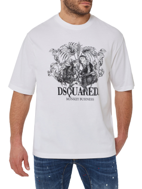 ΑΝΔΡΙΚΟ T-SHIRT MONKEY BUSINESS | Λευκό XL