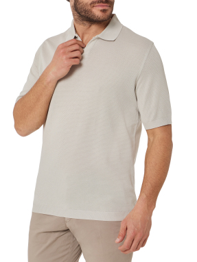 ΑΝΔΡΙΚΗ ΜΠΛΟΥΖΑ POLO | Εκρού EU 54