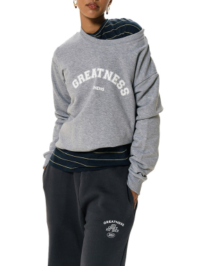 UNISEX ΦΟΥΤΕΡ | Γκρι Ανοιχτό XL